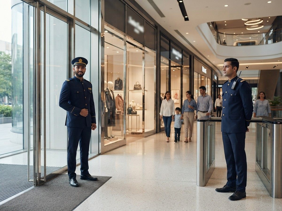 Commercial property and building security services